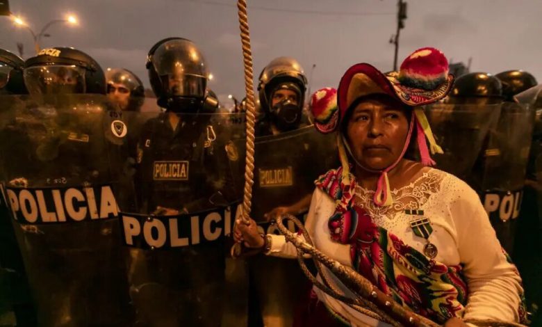 Privilegio y centralismo en Lima Goad Protesta en Perú, Tu Mundo al dia